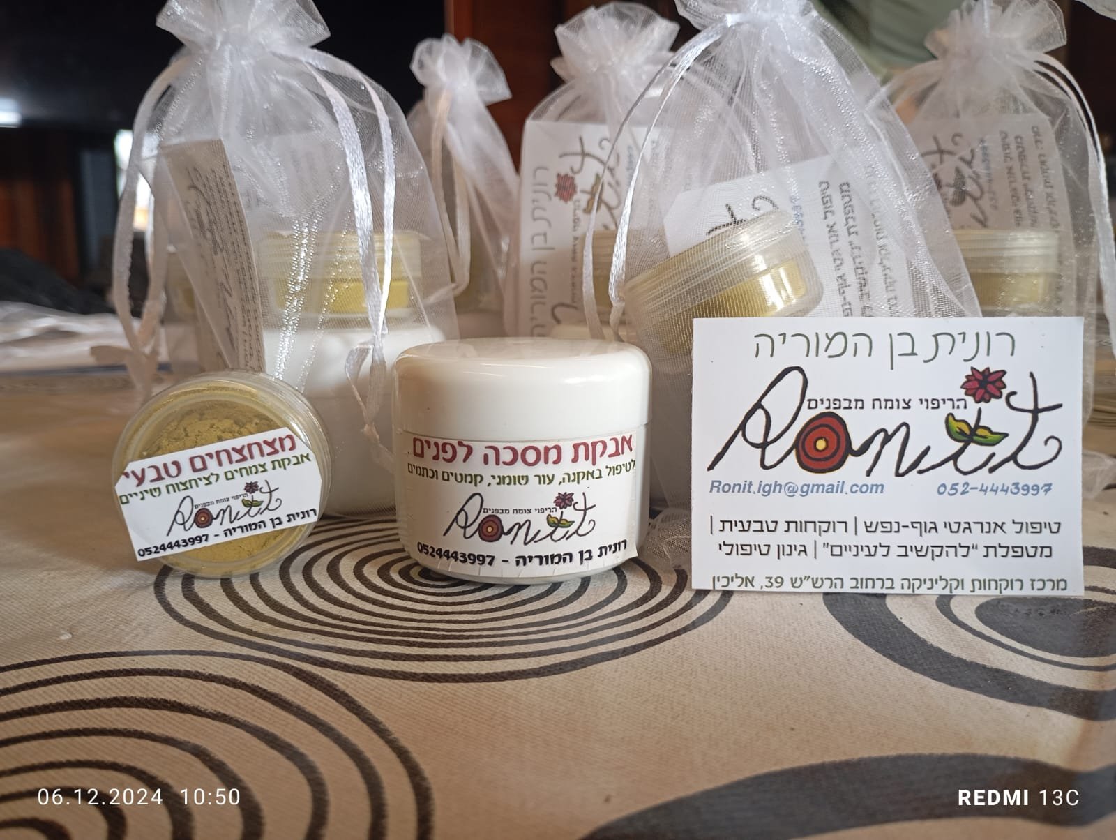 מוצרי רוקחות לפנים