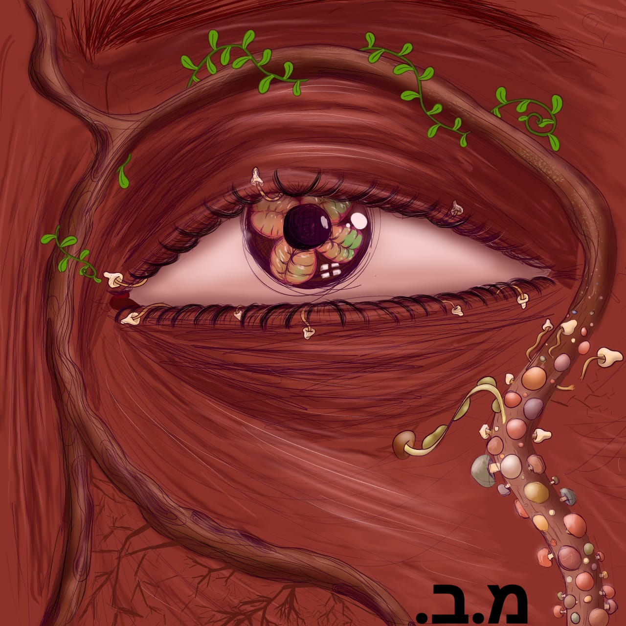 להקשיב לעיניים - ציור